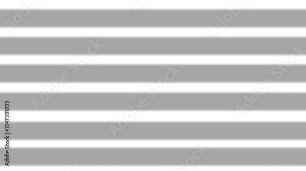 Obraz Minimalist Horizontal Gray Shadow Stripe Pattern overlay isolated on a transparent background 