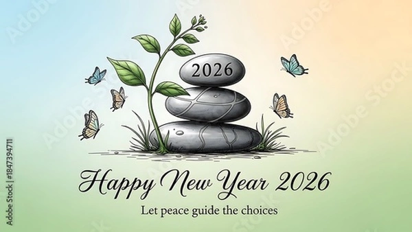 Obraz Happy new year 2026