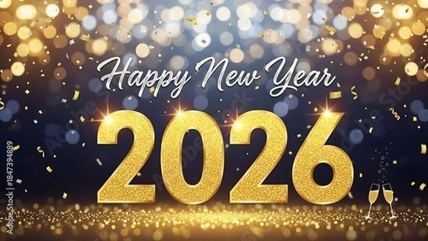 Obraz Celebrating new year 2026