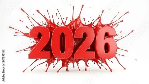 Obraz Celebrating the year 2026