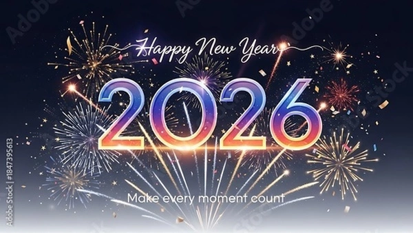 Obraz Happy new year 2026