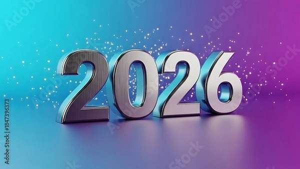 Obraz Celebrating the year 2026