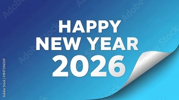 Obraz Happy new year 2026