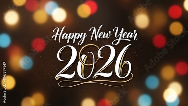 Obraz Happy new year 2026