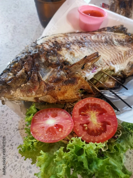 Obraz Grilled fish