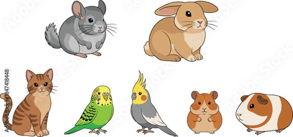 Fototapeta  Group of business people silhouettes with speech bubbles representing team communication, leadership, social networking, and collaborative professional discussion..