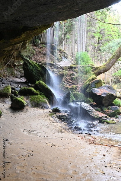 Fototapeta  熊本県小国町　鍋ヶ滝