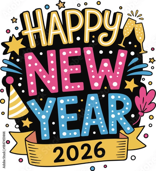 Obraz Happy New Year 2026