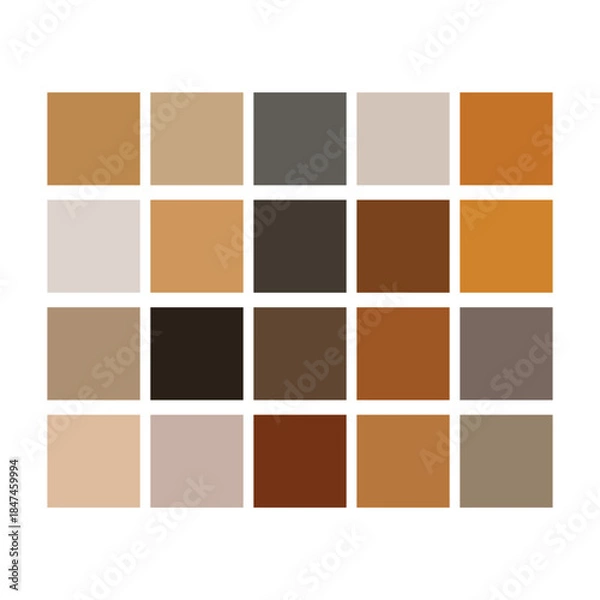 Obraz wood color panel vector element design template