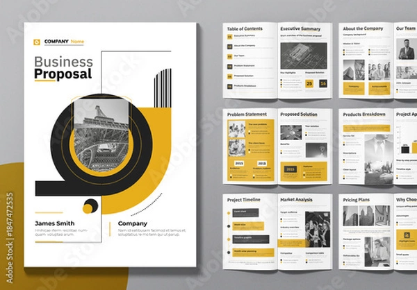 Obraz Business Proposal Template