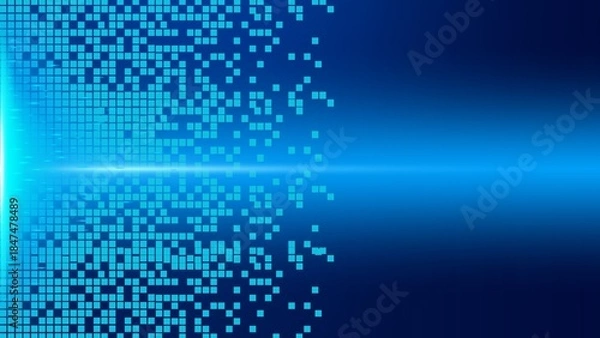 Fototapeta Abstract digital technology background with Microelectronics Circuits Board Background.