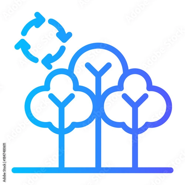 Obraz Green Environment Sustainability Concept Icon