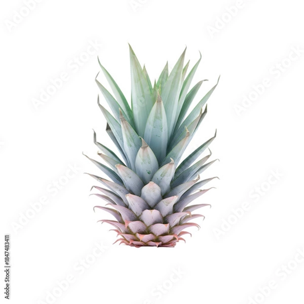 Obraz Succulent pineapple plant illustration
