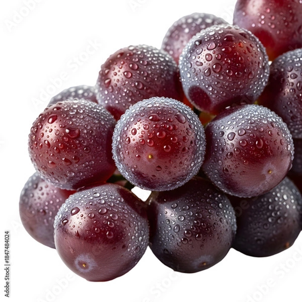 Obraz Fresh grapes with dew

