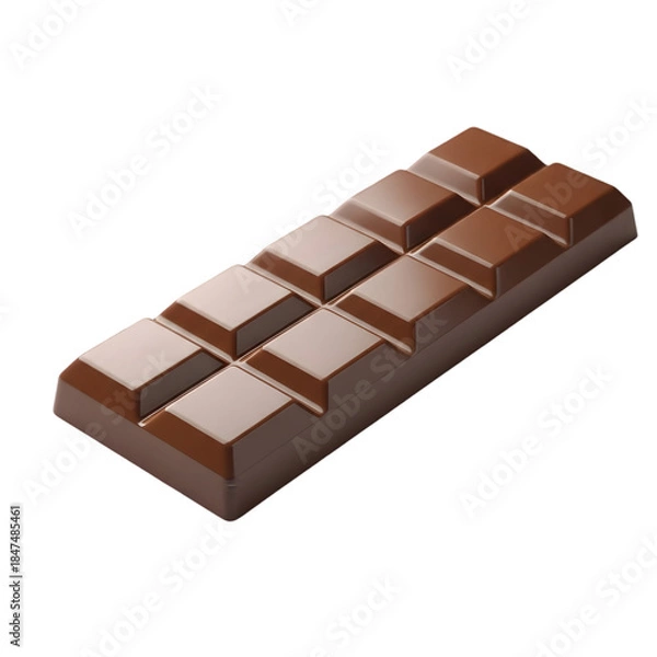 Obraz Assorted chocolate bars, milk and dark
