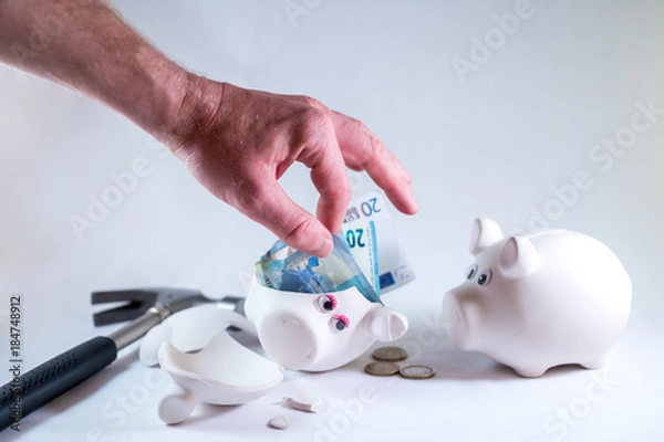 Obraz Making a withdrawal