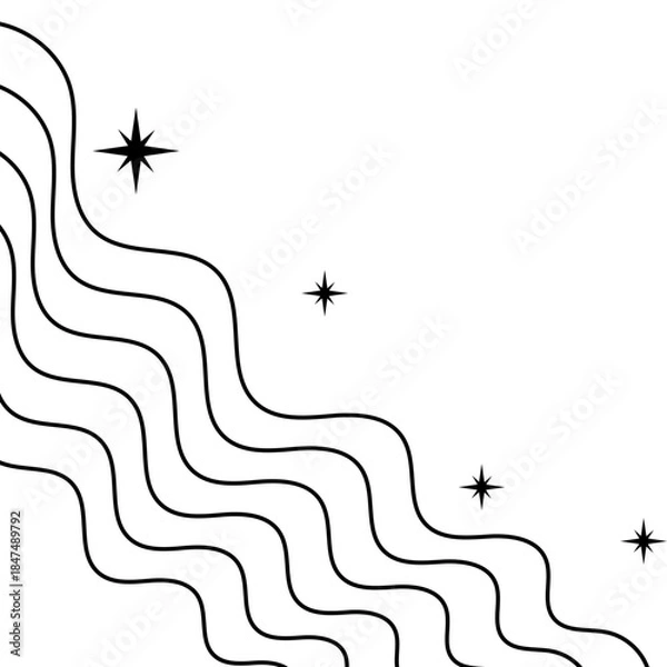 Fototapeta Y2K Corner with Sparkle