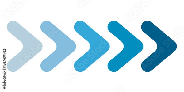 Obraz color background icon sign arrow