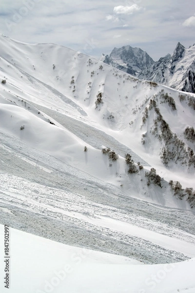 Fototapeta Avalanche