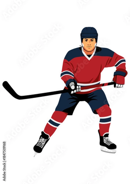 Obraz アイスホッケー選手