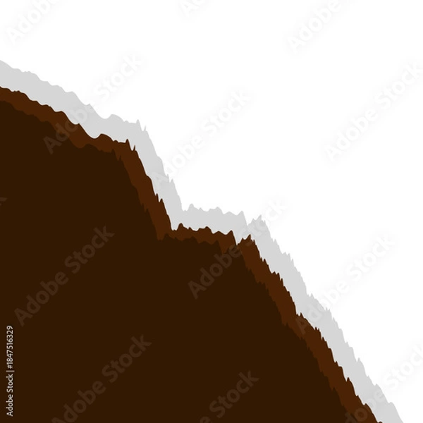 Obraz Ripped Paper Corner