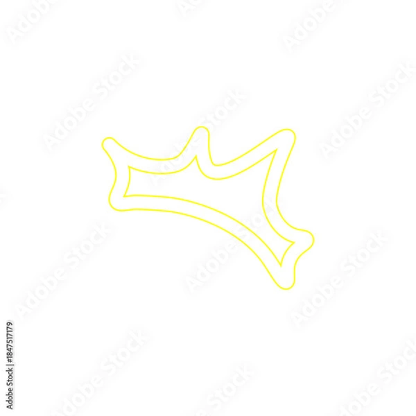 Obraz Doodle Neon Illustration