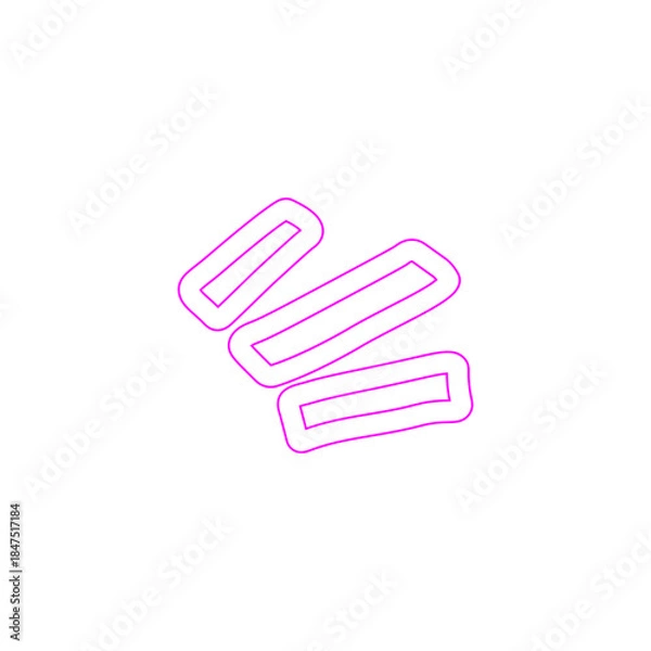 Obraz Doodle Neon Illustration