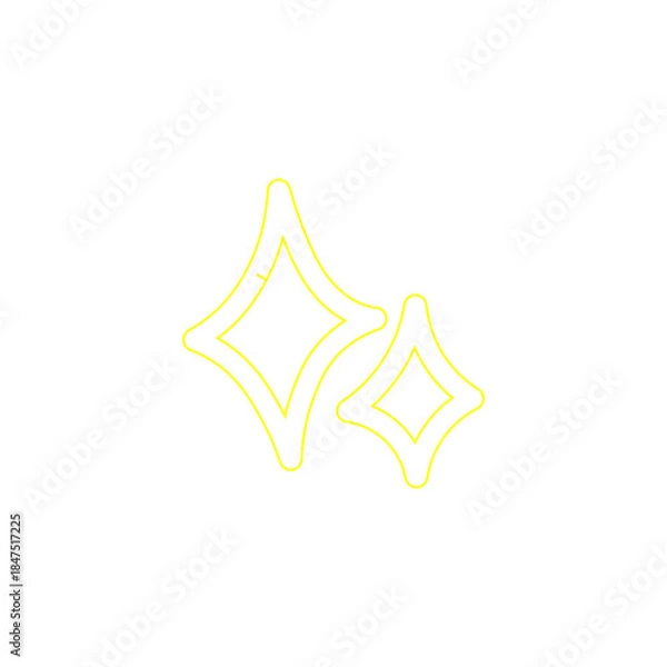 Obraz Doodle Neon Illustration