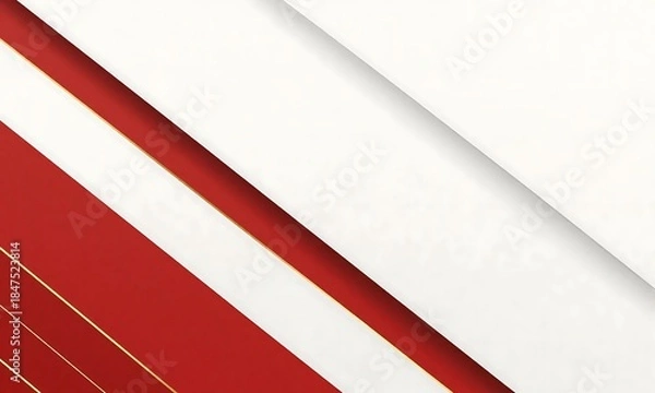 Obraz 紅白のグラデーションが広がる和紙テクスチャ背景