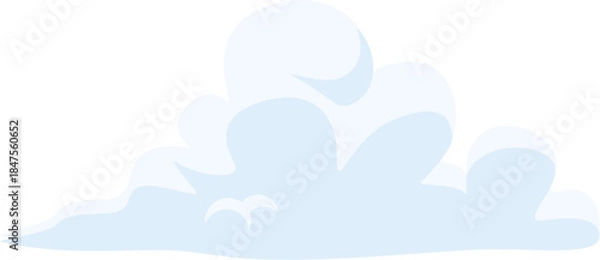 Obraz Vector Cloud Graphic Icon