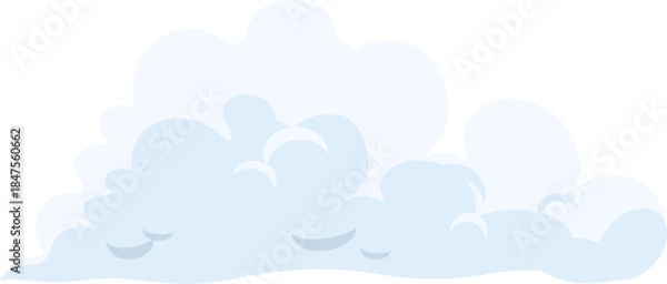 Obraz Vector Cloud Graphic Icon