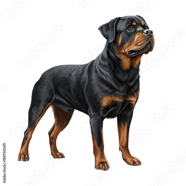 Obraz black labrador puppy