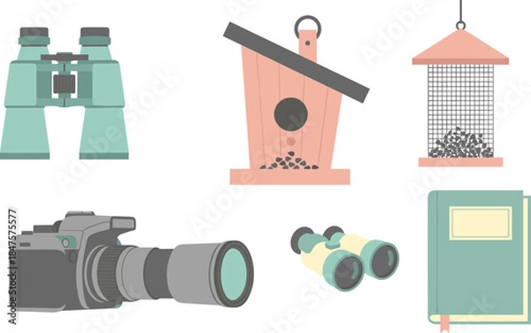 Obraz Birdwatching essentials