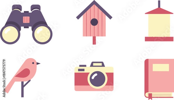 Obraz Birdwatching essentials