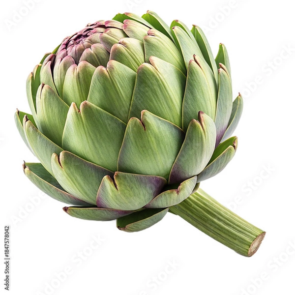 Obraz artichoke isolated on white