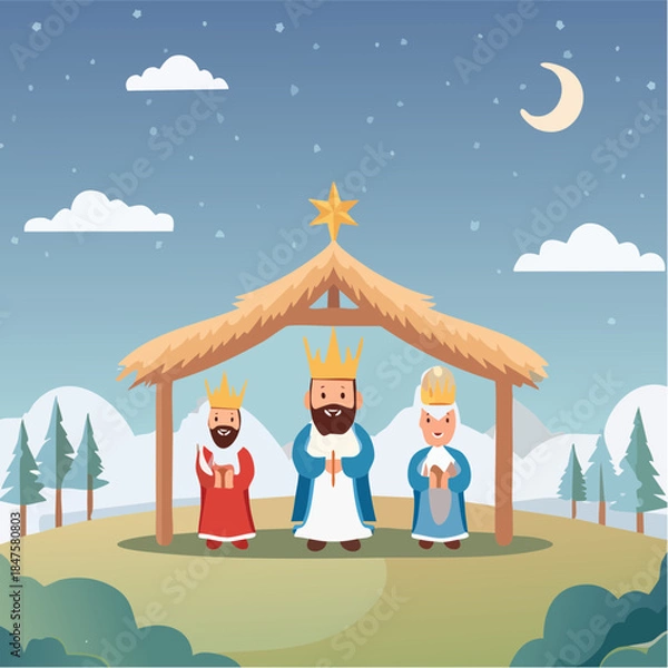 Obraz Heilige drei Könige