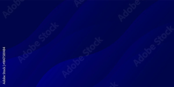 Obraz Blue abstract background wavy layers lines texture design vector