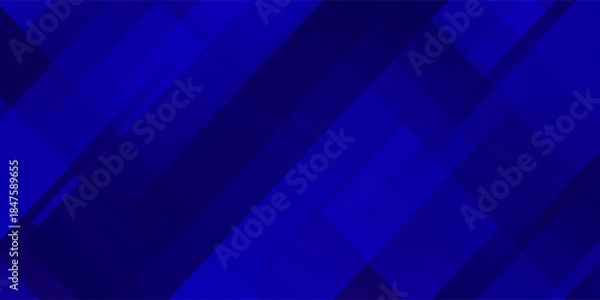 Obraz Blue abstract background wavy layers lines texture design vector