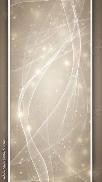 Obraz Abstract Champagne Glow