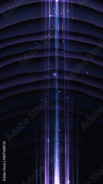 Obraz Abstract Dark Luxury Glow