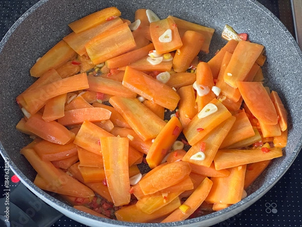 Obraz Karottenstücke