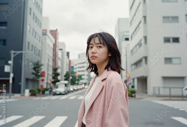 Obraz Cloudy Day in Tokyo