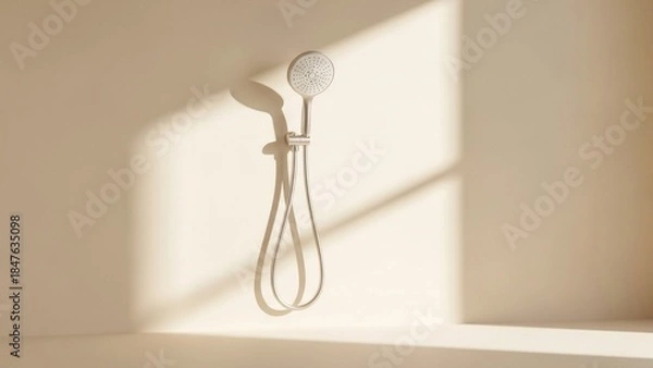 Obraz Wall Mounted Shower Head and Hose