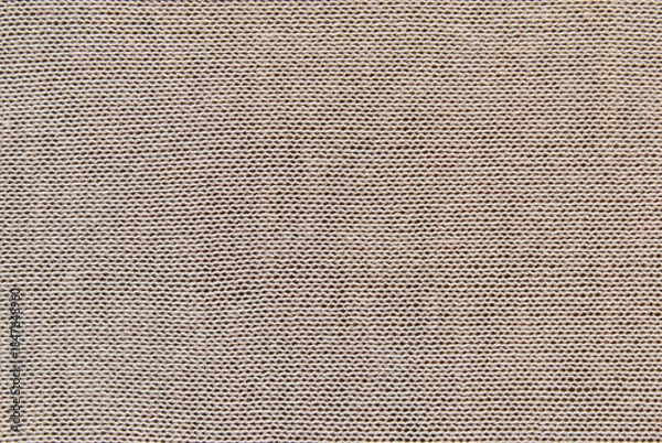 Fototapeta Beige jersey fabric texture as background