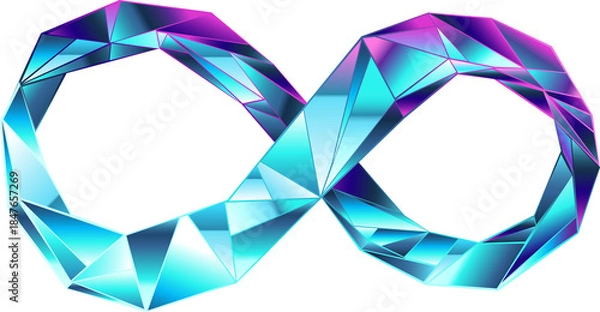 Obraz Crystal infinity