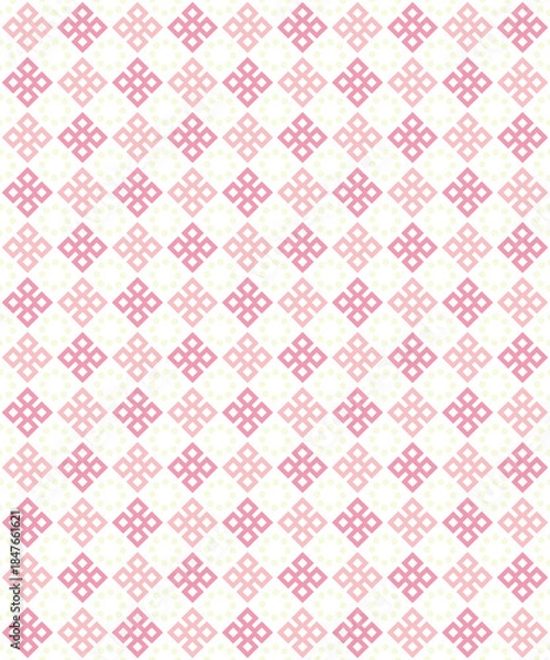 Obraz Geometric pattern background for design. Colorful shapes seamless pattern background.