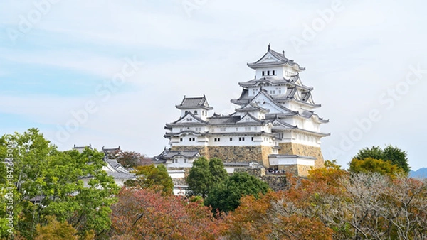 Fototapeta 姫路城　兵庫県姫路市