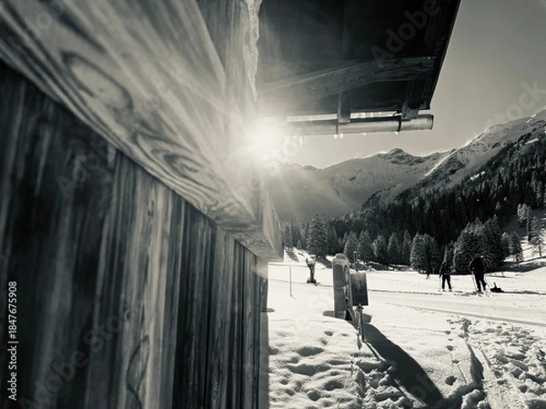 Fototapeta Winter Sonne