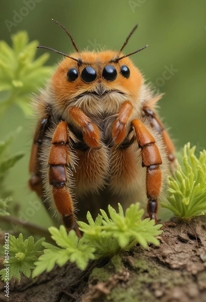 Obraz Amazing nature with trees and bugs