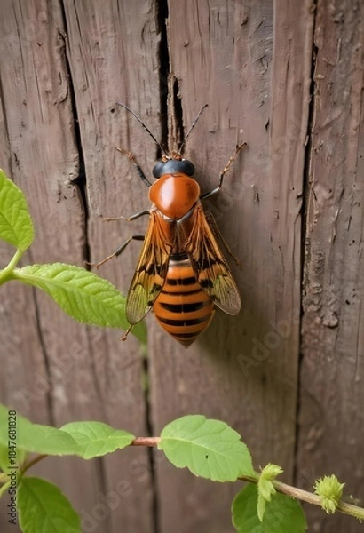Obraz Amazing nature with trees and bugs